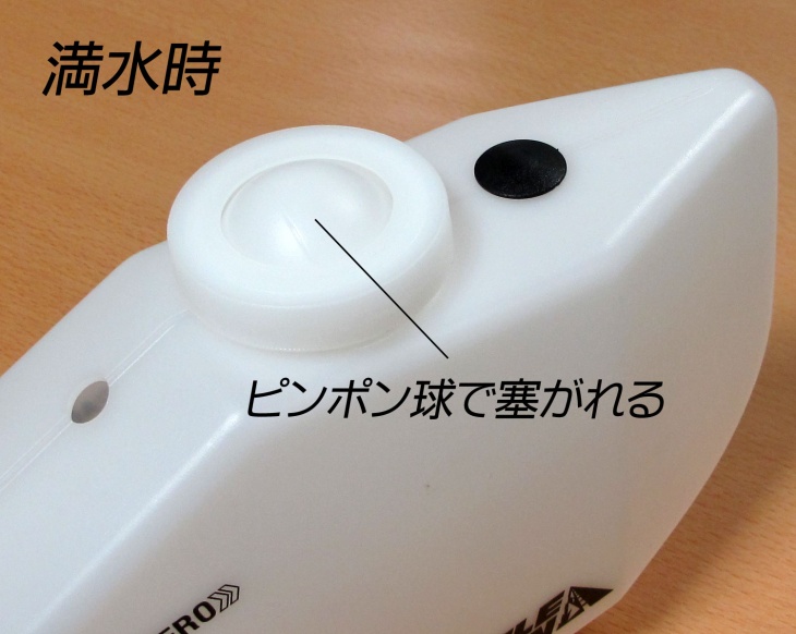 満水状態