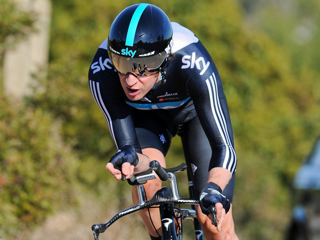 There was no stopping Wiggins who powered to the win on stage five / TEAM SKY