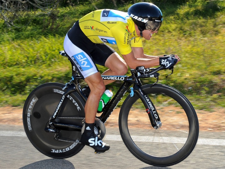 Porte made no mistakes on the final stage, taking third to claim the overall / TEAM SKY