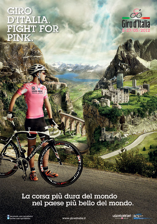 ジロ・デ・イタリア 2012 公式ポスター
