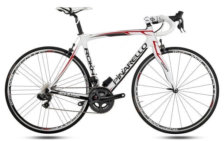 PINARELLO ROKH 714/ホワイトブラックレッド (Ult, 105)