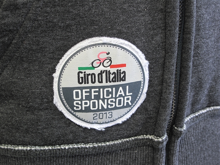 ジロ・デ・イタリア オフィシャルスポンサーのワッペン