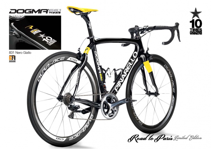 DOGMA 65.1 THINK2 Road to Paris Limited Edition 831 ブラックイエロー