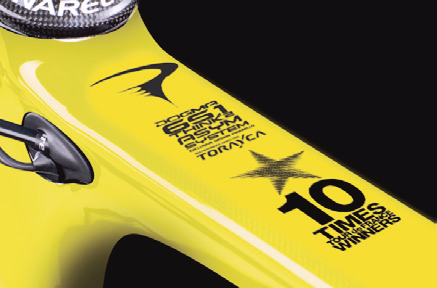 「10 TIMES TOUR de FRANCE WINNERS」の記念ロゴ