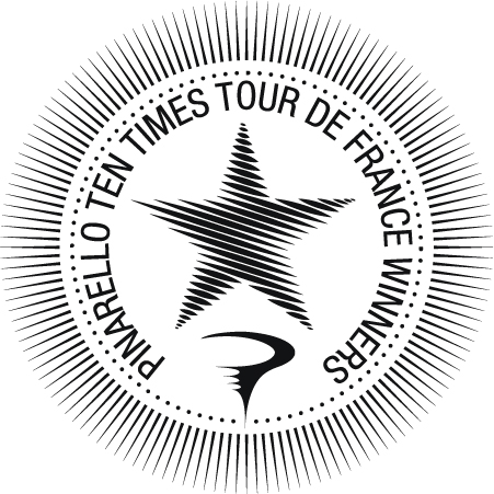入荷品に貼ってある「TEN TIMES TOUR DE FRANCE WINNERS」ロゴ