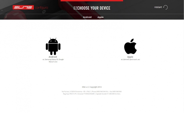 ステップ2：あなたがお使いのポータブルデバイスのOSを選択します。iOSとAndroidの両方に対応しています。
