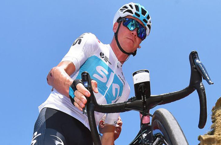 K-Edge's computer mount on the Chris Froome Bike