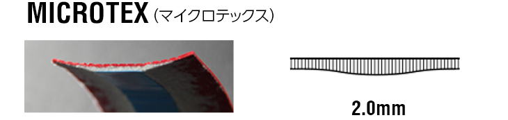 鋭いハンドリングとシビアなバイクコントロールを可能にする、ラインナップの中で最も薄くハンドルを握った際のダイレクト感に優れるバーテープ。