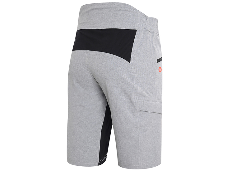 Phantom Pant Melange Light Grey Back