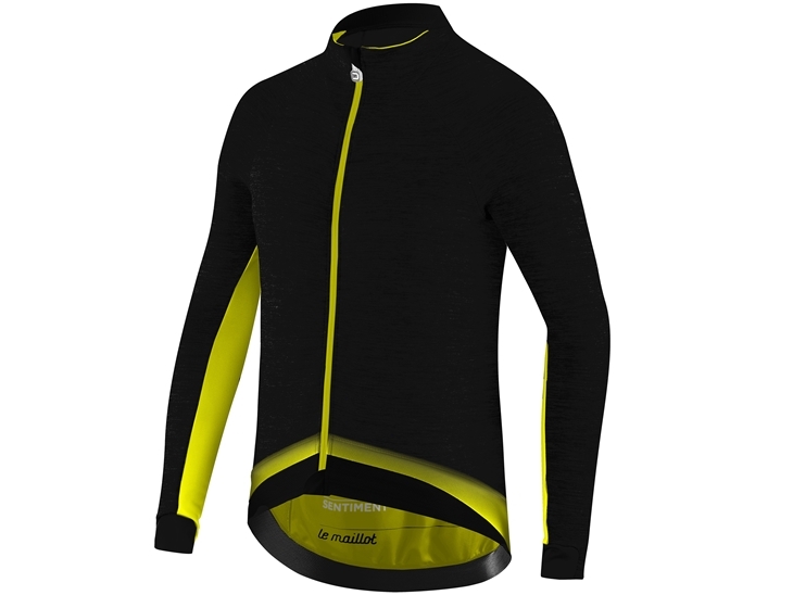 Le Maillot Jacket Black Fluo Yellow