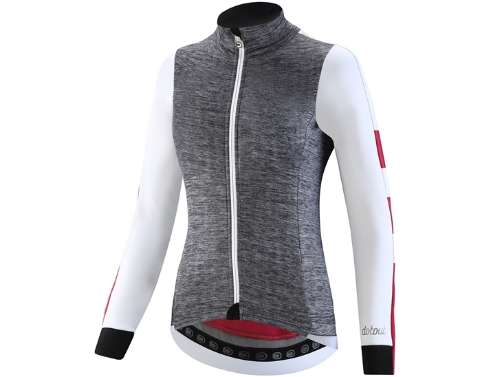 Le Maillot Jacket Dark Grey White