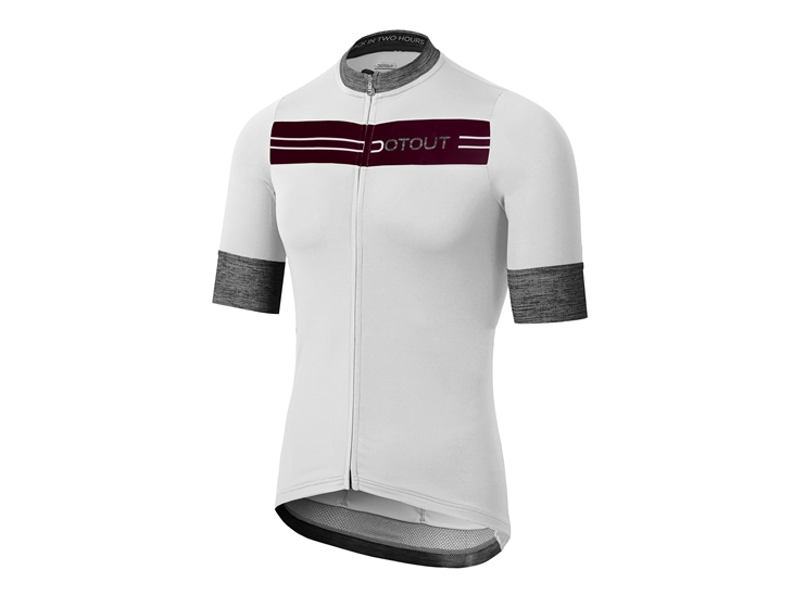 Stripe Jersey white-bordeaux