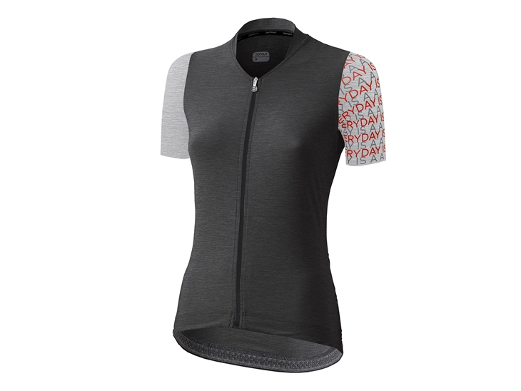 Liberty W Jersey melange dark grey