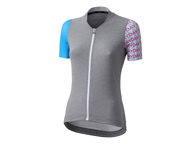 Liberty W Jersey melange light grey