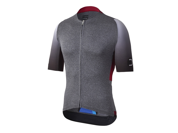 Vertical Jersey melange Light Grey