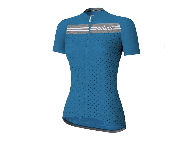 Stripe W Jersey turquoise-light grey