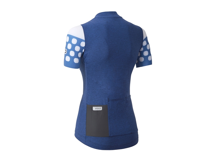 Touch W Jersey melange dark grey back
