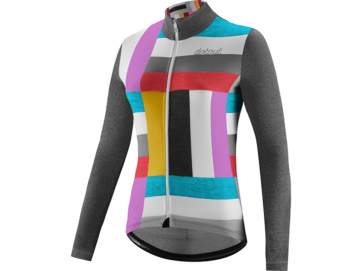 Fanatica Wool Jersey Melange Light Grey Multicolor