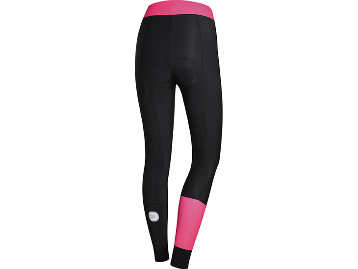 Mistica W Tights Black Fuchsia Back