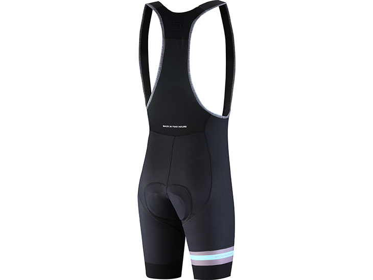 Combo Dryntech Bib Short Black Back